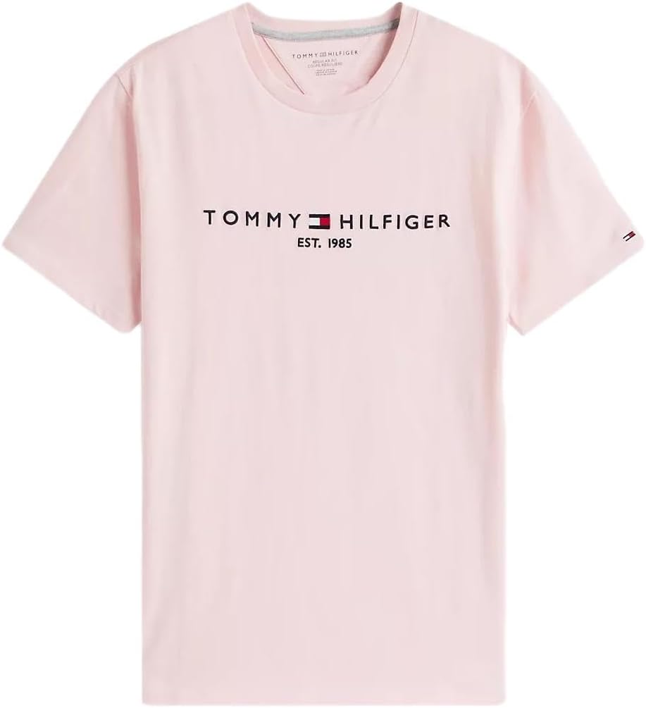

Мужская футболка с короткими рукавами и принтом Tommy Hilfiger, Whimsy Pink, Розовый, Мужская футболка с короткими рукавами и принтом Tommy Hilfiger, Whimsy Pink