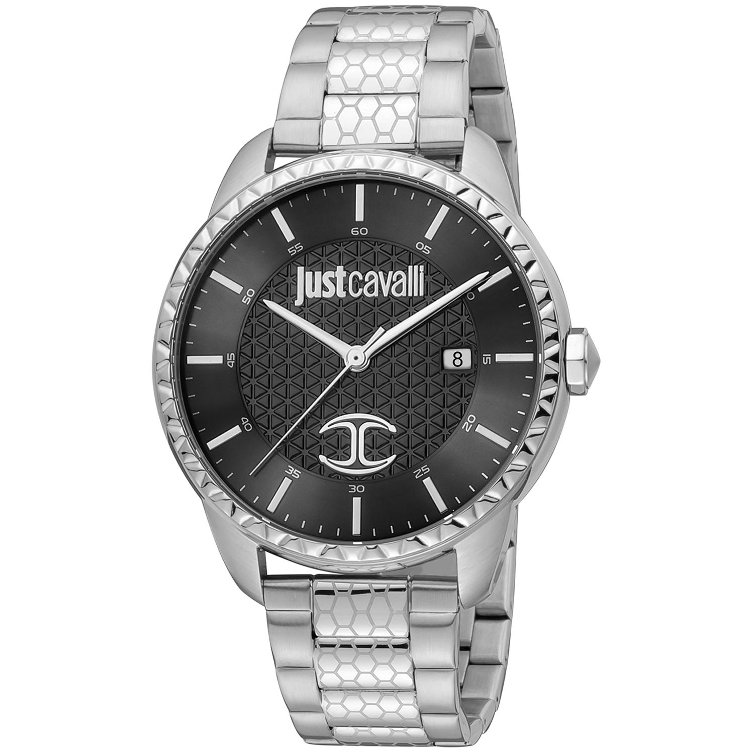 

Серебряные мужские часы Just Cavalli