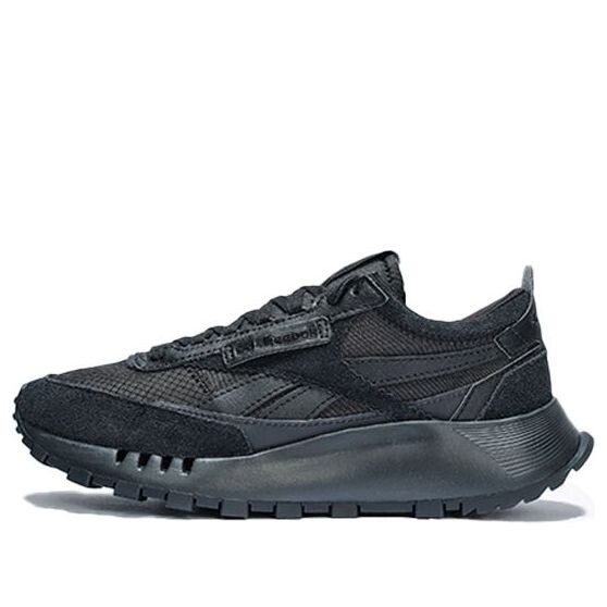 

Кроссовки classic leather legacy shoes 'black' Reebok, черный
