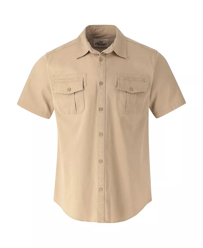 

Мужская рубашка с коротким рукавом Utility Button Up Thorogood, коричневый/бежевый