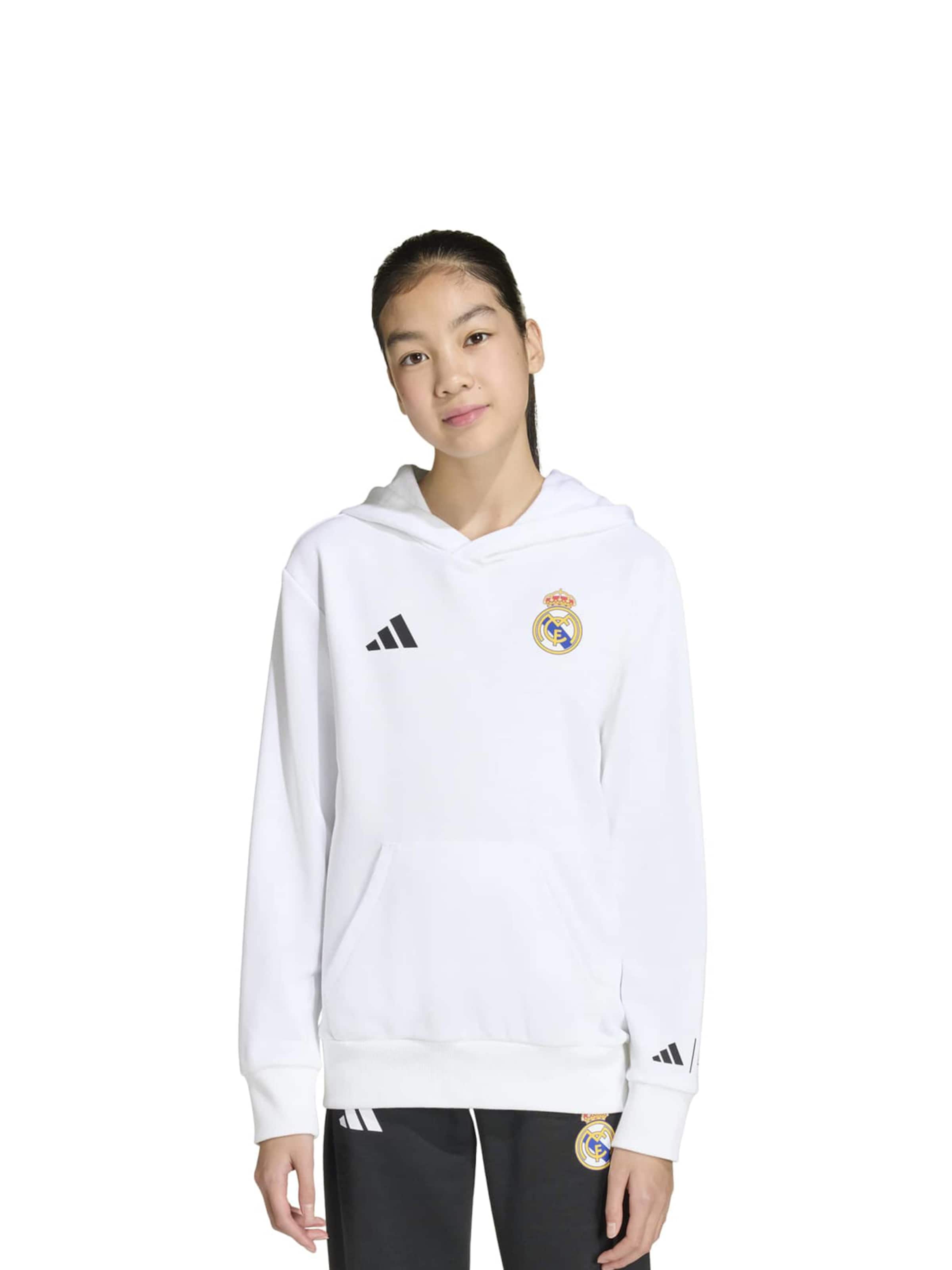 Adidas Performance Спортивная толстовка 'Real Madrid Avengers' в белом цвете — фото 4