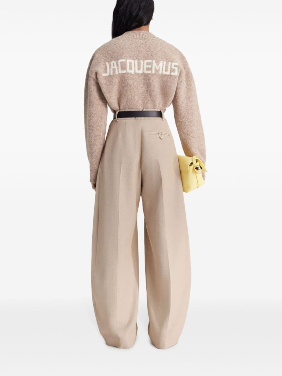 Jacquemus джемпер La Maille Jacquemus, нейтральный цвет — фото 4