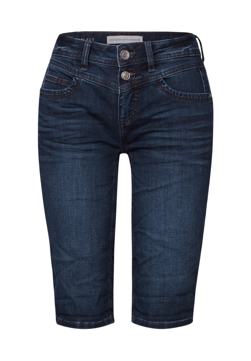 

Джинсовые шорты Street One, цвет Blau