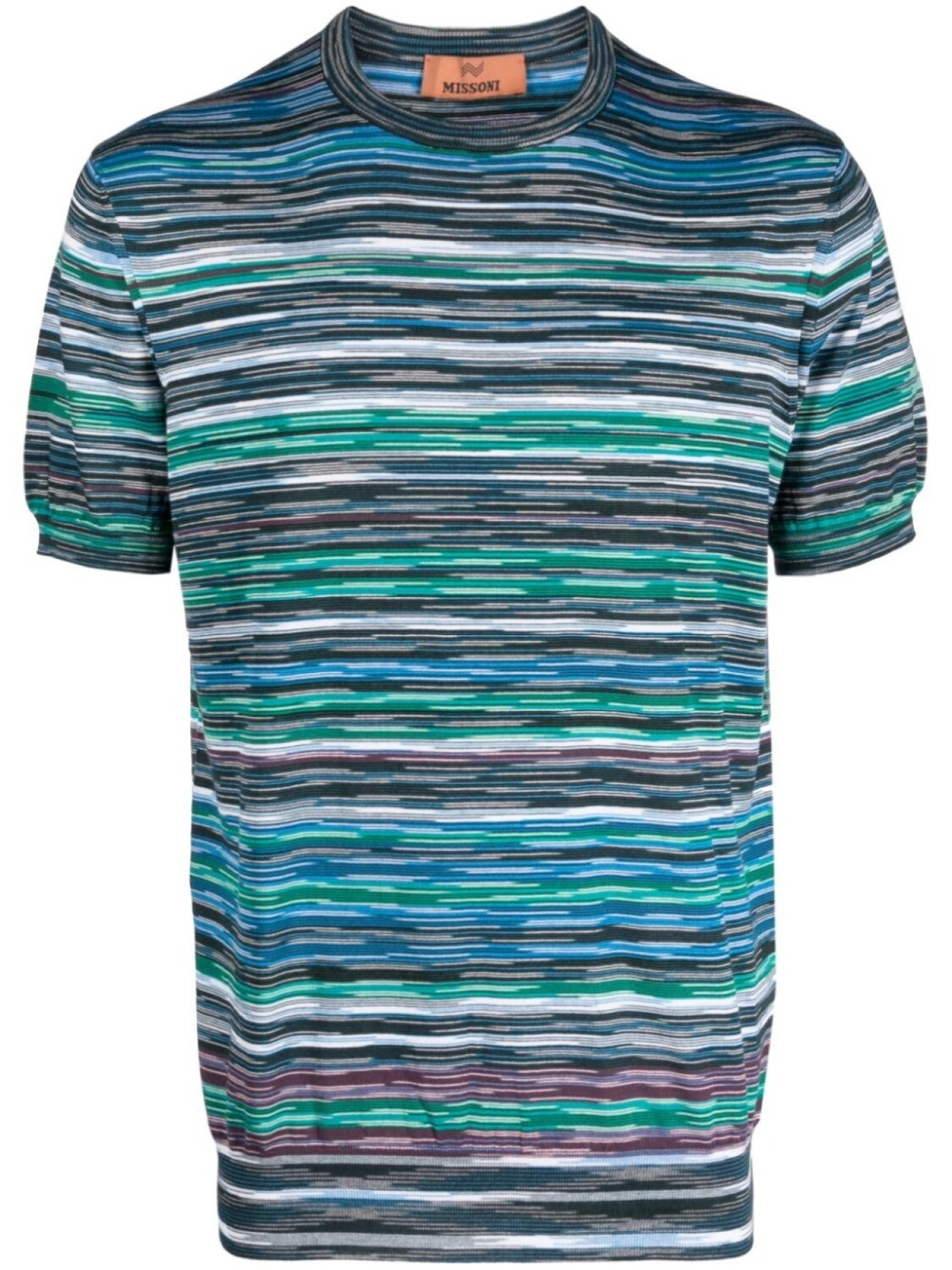 

Футболка в полоску Missoni, синий
