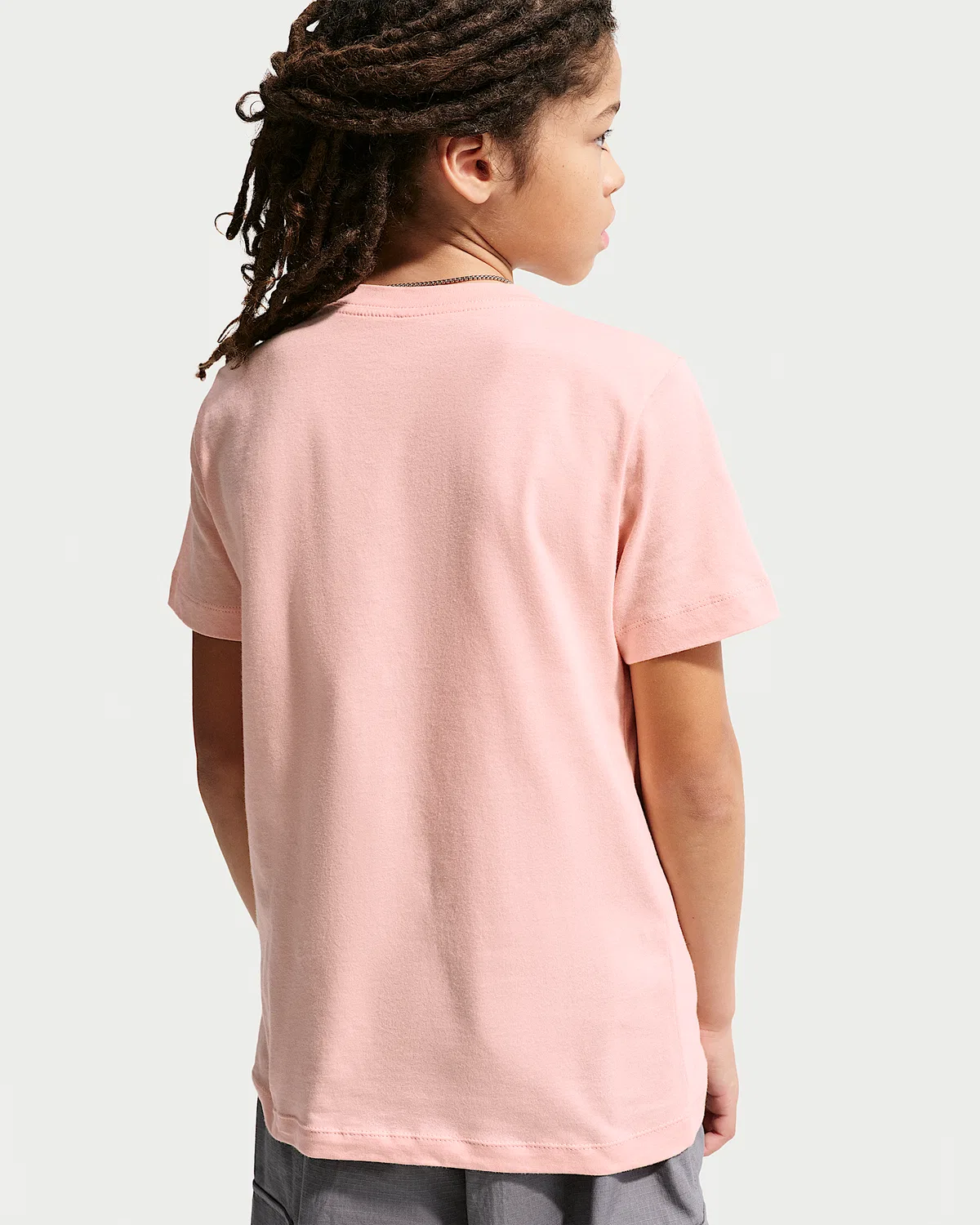 Детская футболка Nike Sportswear, Arctic Orange/White — фото 2