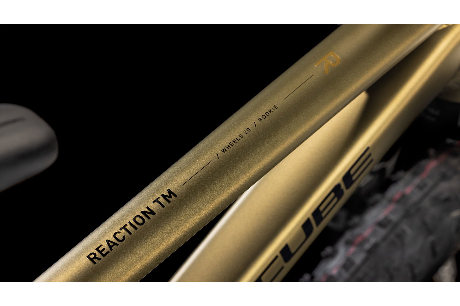 Горный велосипед Cube Reaction 200 TM - 20 дюймов - Diamant - 2025, цвет Gold|goldenlime´n´black — фото 2