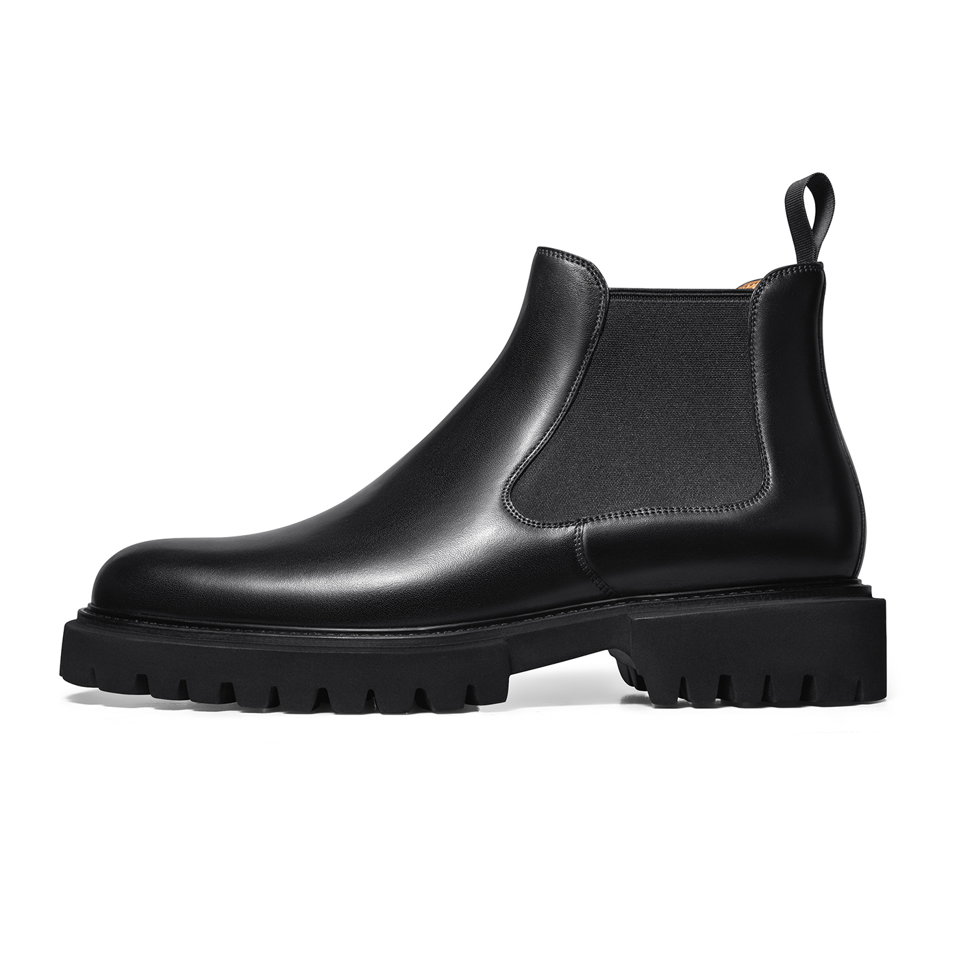 

SkarO x Короткие челси ботинки 4.2см мужские THOM WILLS, черный