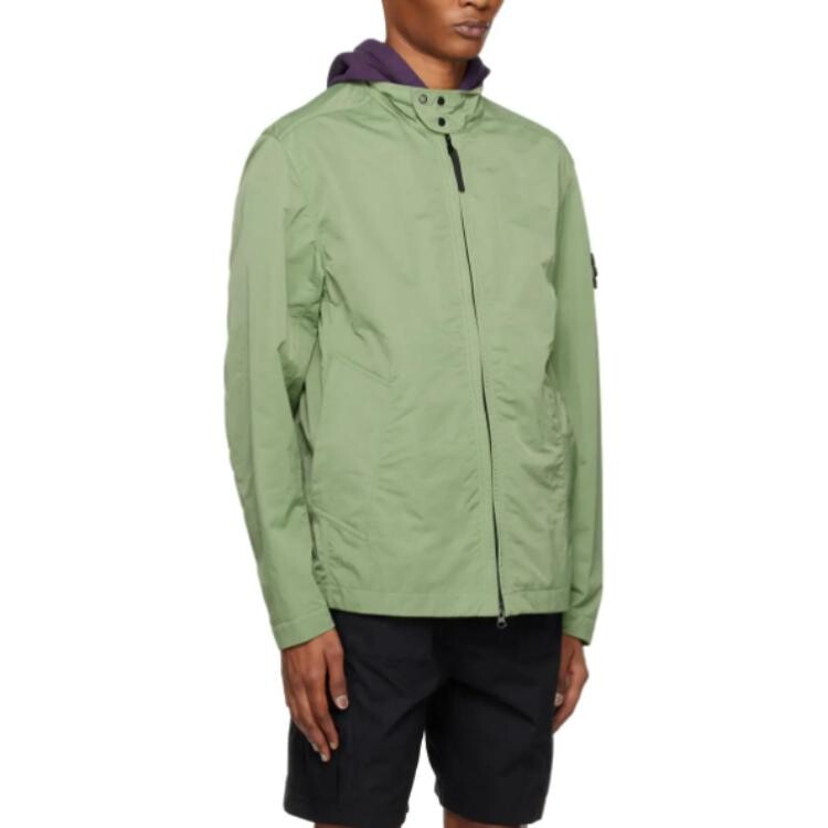 Куртка мужская зеленая Stone Island, зеленый — фото 3