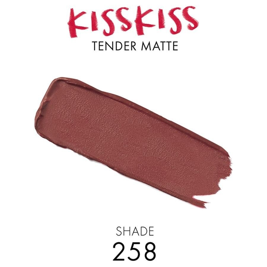 Помада для губ kisskiss tender matte Guerlain, 258 - lovely nude, вес 2.8 гр. — фото 4