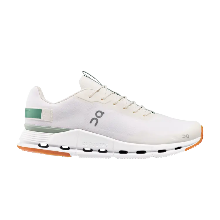 

Кроссовки ON Cloudnova Form 'White Green', белый