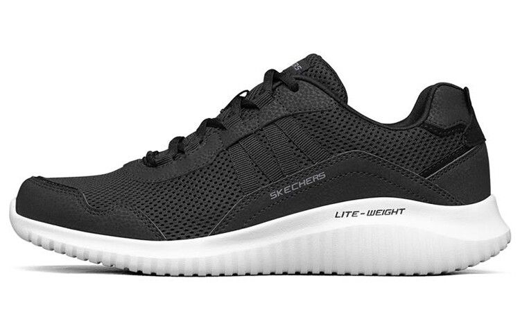 

Кроссовки мужские низкие черные/белые Skechers