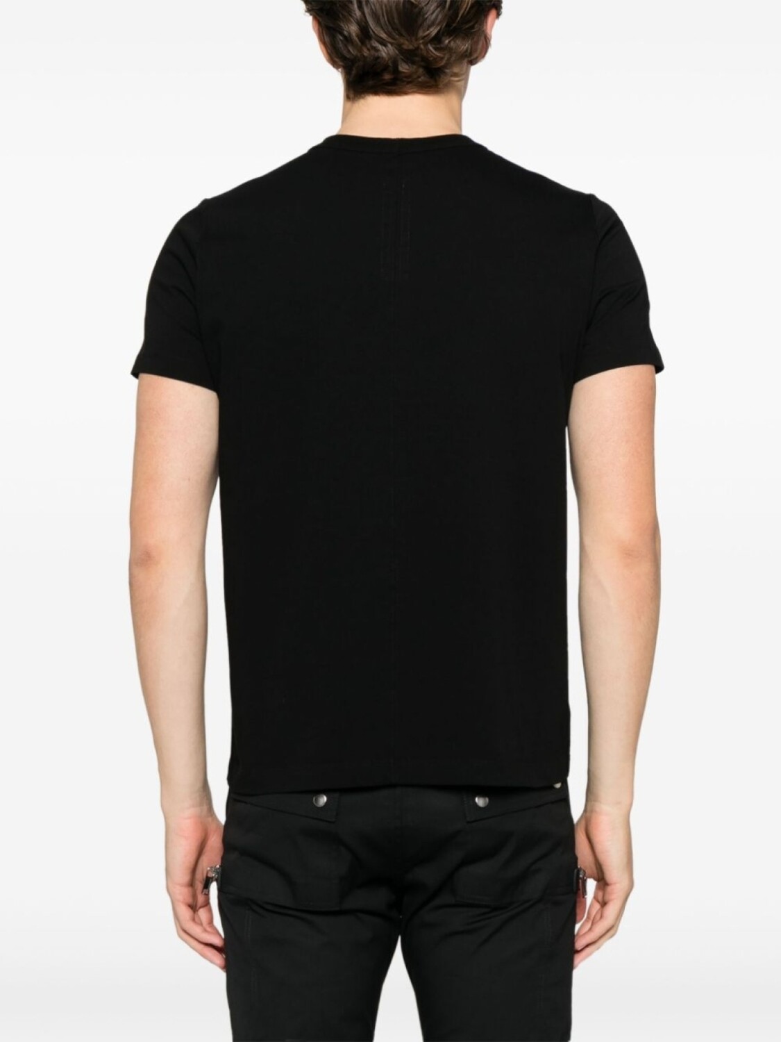 Rick Owens футболка Short Level, черный — фото 3