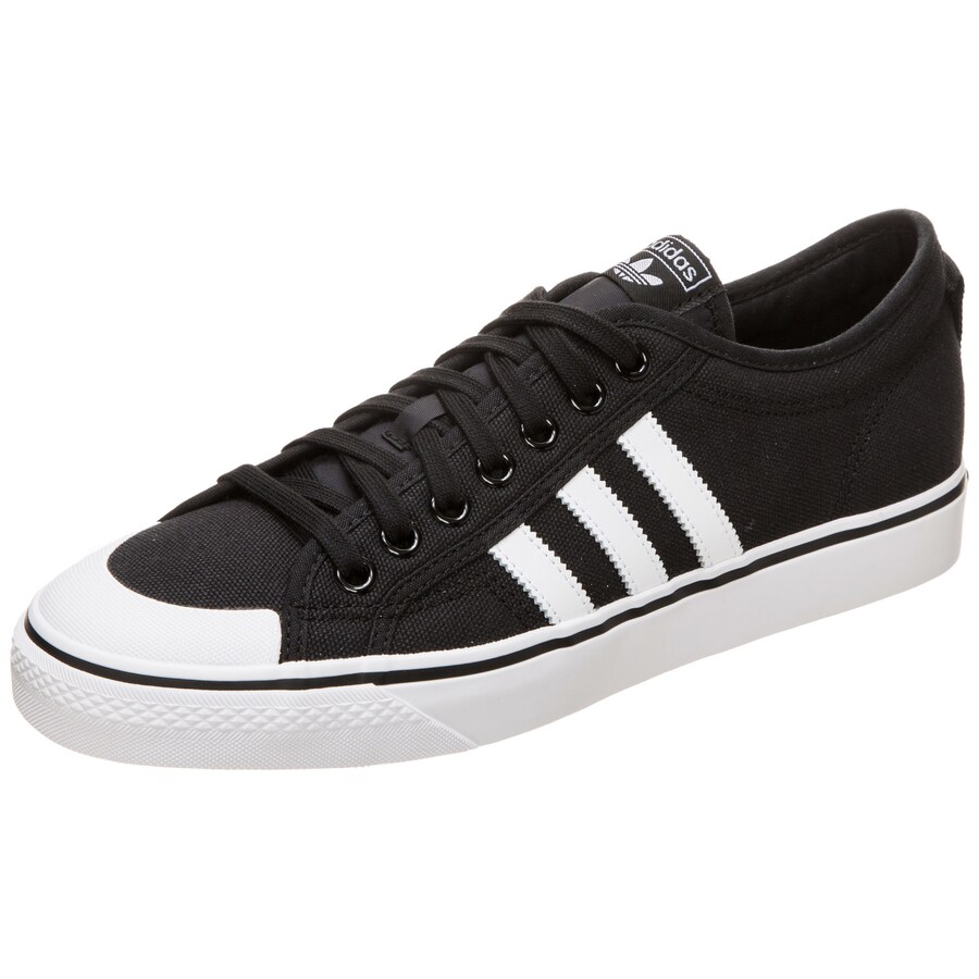 Зауженные кроссовки ADIDAS ORIGINALS Nizza, черный