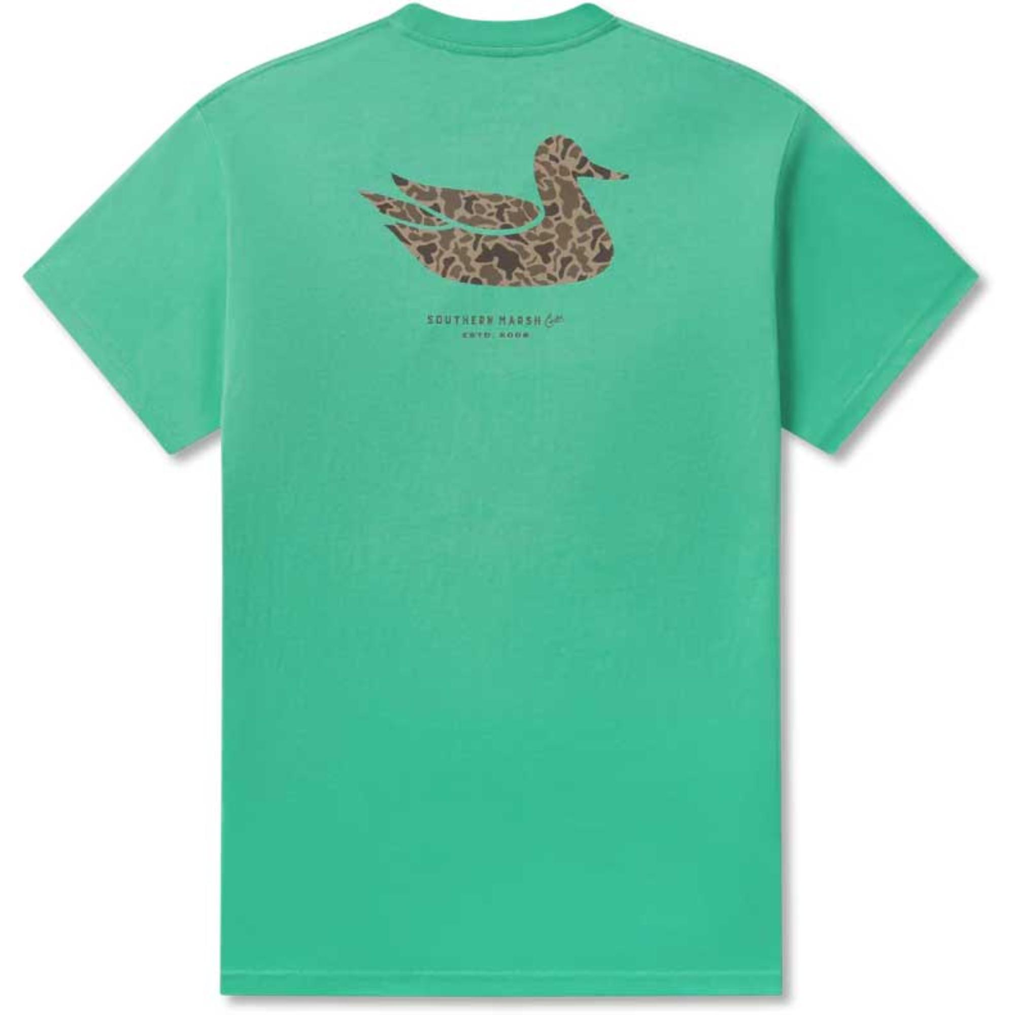 

Мужская камуфляжная футболка Duck Originals Southern Marsh, Bimini Green, Зеленый, Мужская камуфляжная футболка Duck Originals Southern Marsh, Bimini Green