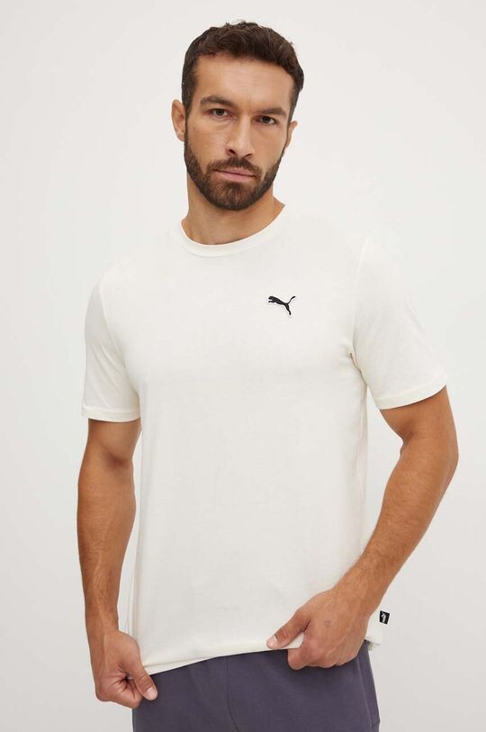 

Хлопковая футболка BETTER ESSENTIALS Puma, бежевый