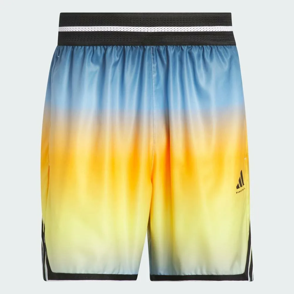 Шорты Adidas Crazy Light AOP, цвет Yellow — фото 3