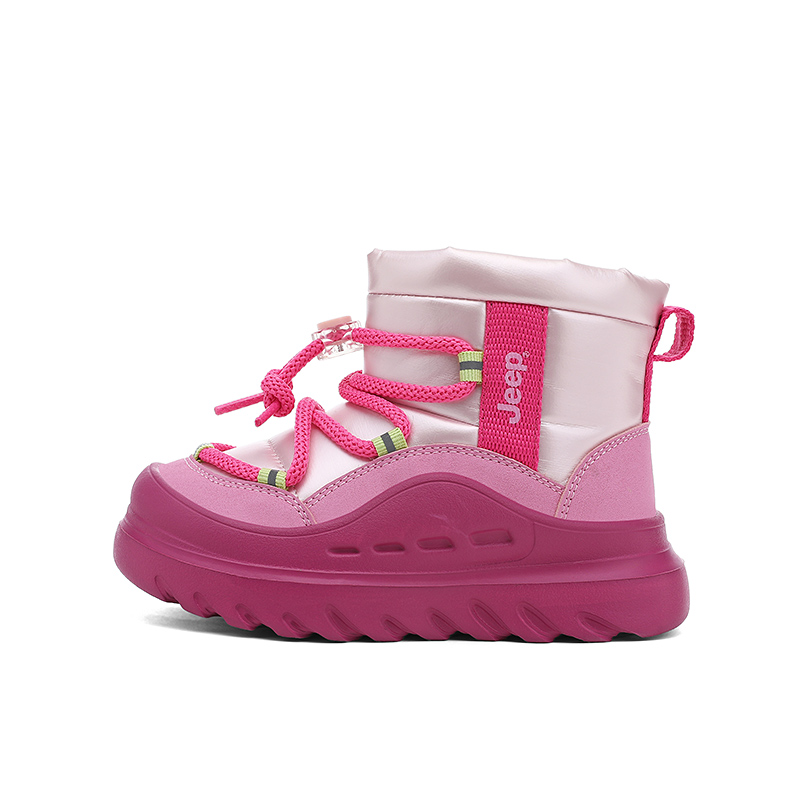 

Slip Resistant Anti Kick Abrasion Resistant Rebound Lightweight Cushioning Thermal Balance Support Mid top Jeep, cherry blossom розовый/foreign розовый красный[winter warmth volcano]