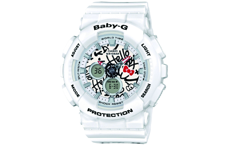 

CASIO Часы Women's BABY-G White Watch BA-120KT-7A