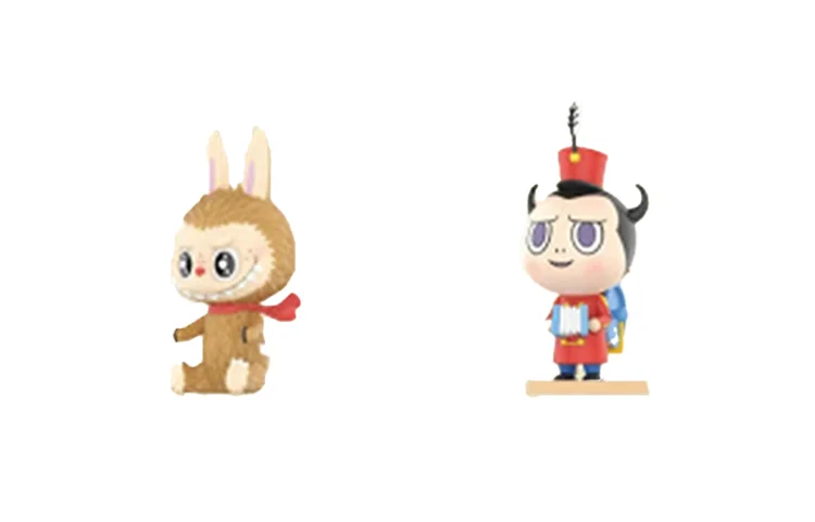 

Фигурка Pop Mart Labubu The Monsters Toy Collection Blind Box Products Single Mystery Box, 8 см, Plush Doll + Tin Iron S
