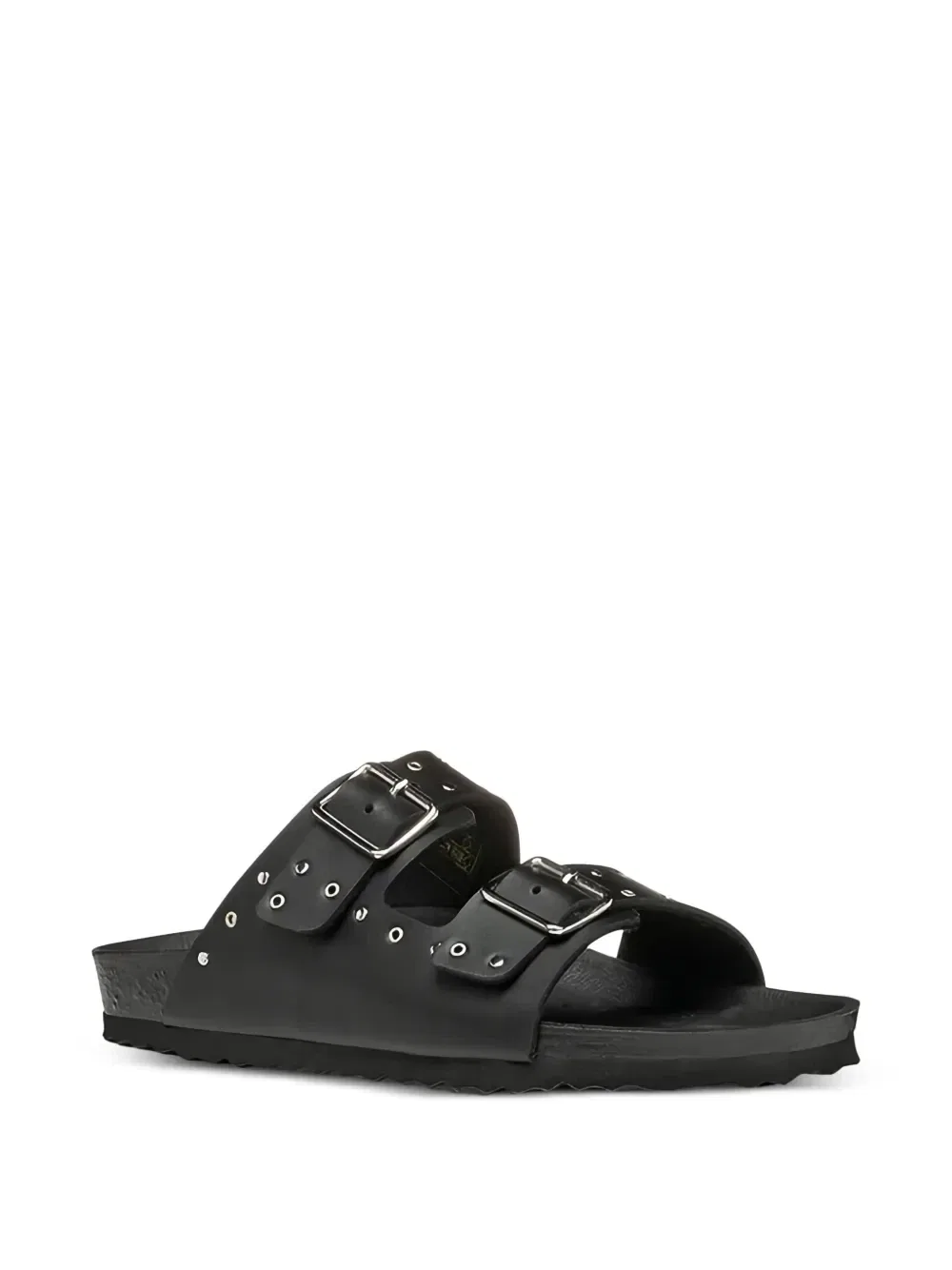 Босоножки с пряжками Geox Kids, черный