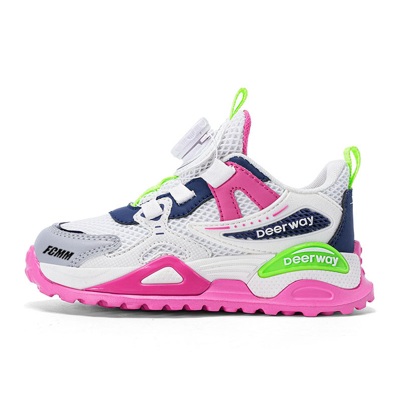 

Детские кроссовки для бега, устойчивые к истиранию FCMM, розовый