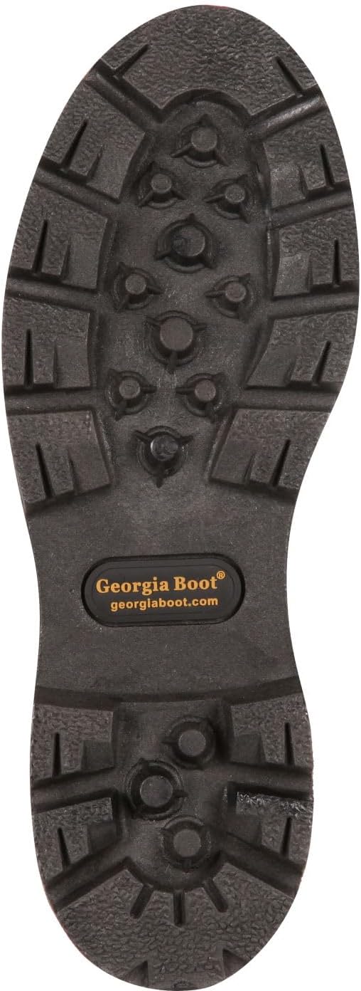 Мужские ботинки Georgia Boot Homeland с водонепроницаемым стальным носком, 12 Wide Brown — фото 2