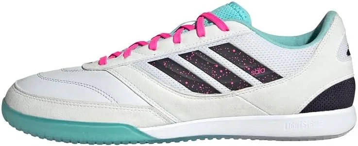 Унисекс кроссовки Adidas Top Sala Competition 2 для игры в помещении, Cloud White Aurora Black Flash Aqua