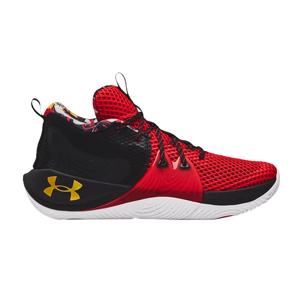 

Кроссовки Embiid One Under Armour, красный