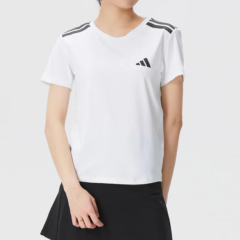 Футболка женская Quick Dry Adidas, White — фото 3