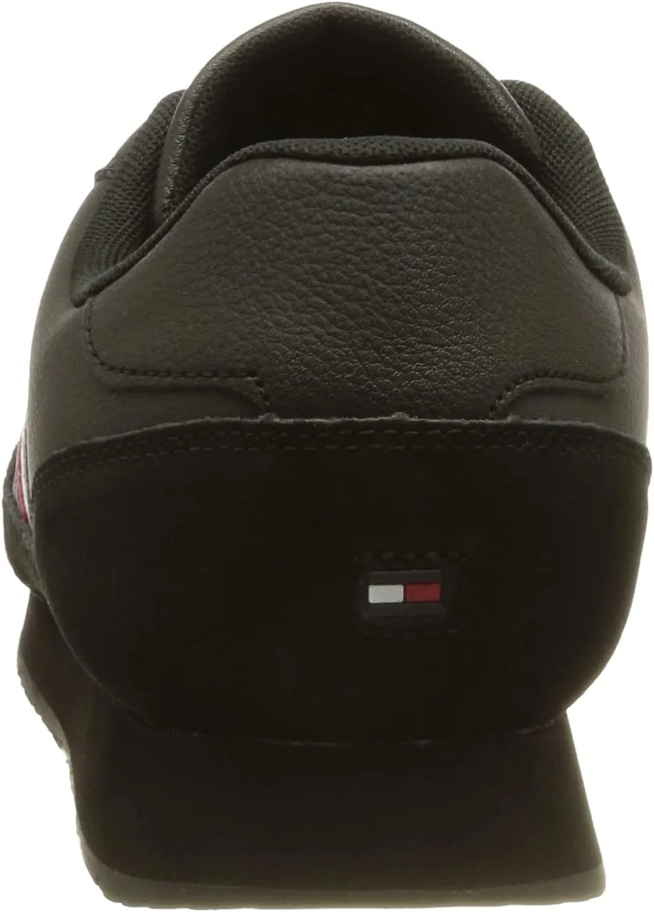 Мужские кожаные кроссовки Tommy Hilfiger Signature, кроссовки для бега, черный — фото 3
