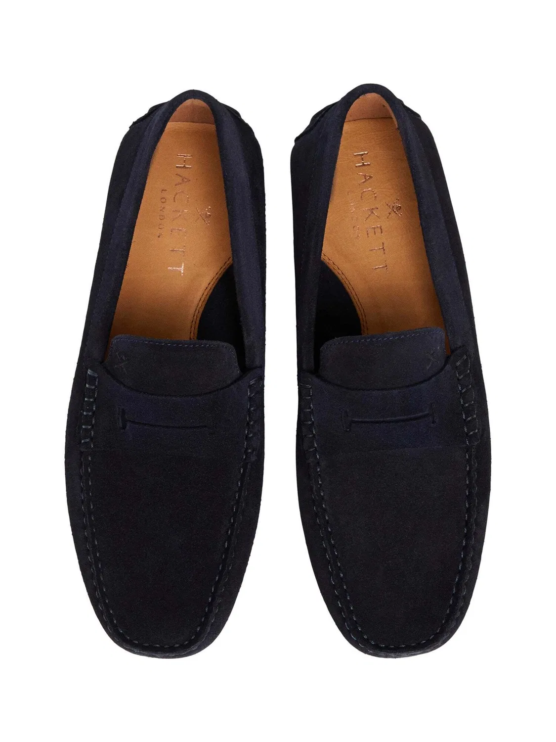 Мокасины Hackett London, Marine Blue — фото 2