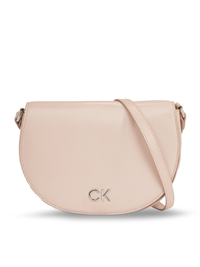 

Наплечная сумка Ck Daily Saddle Bag_Pearlized Calvin Klein, серый