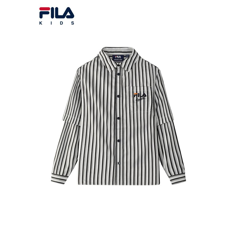 Мужская и женская повседневные рубашка FILA, All Over Print-Za — фото 2