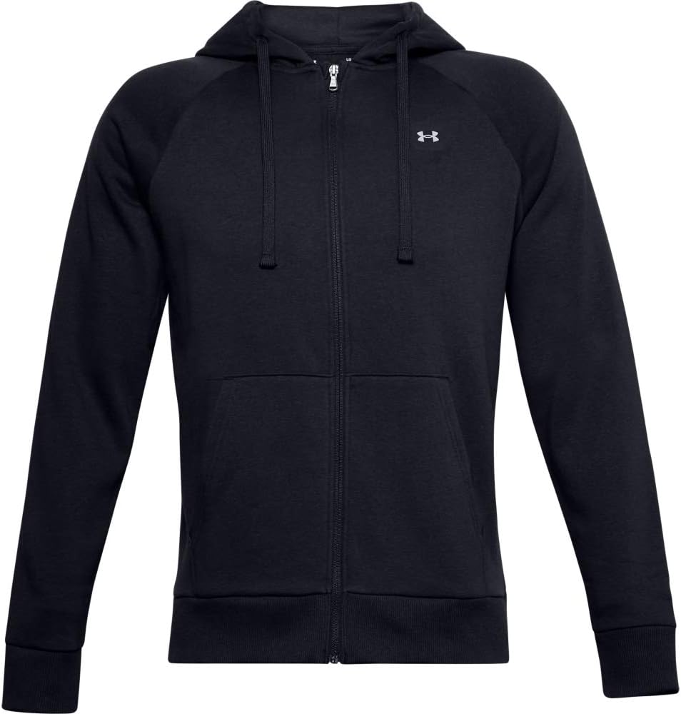

Толстовка Under Armour Rival Fleece с молнией, Black (001)/Onyx White