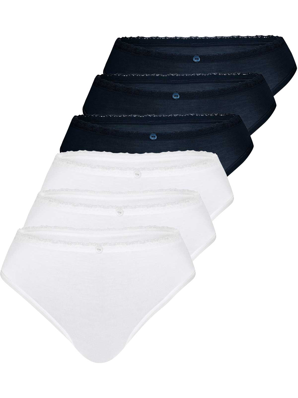 

Трусы Sassa 6er Sparpack String, цвет navy white