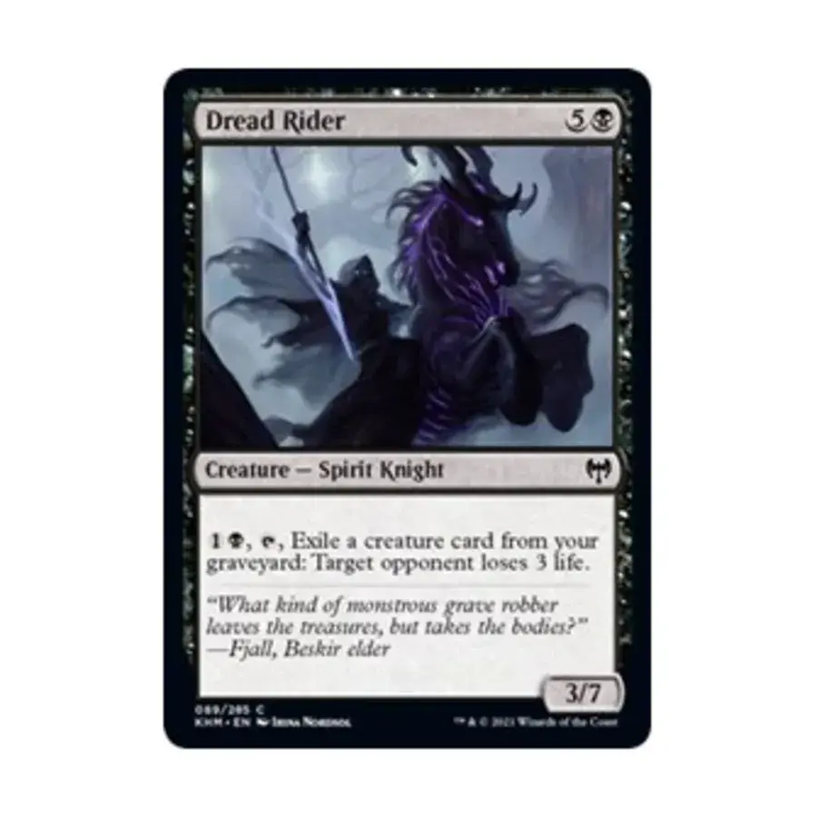 

CCG Ужасающий всадник (клавиша C), MTG - Kaldheim