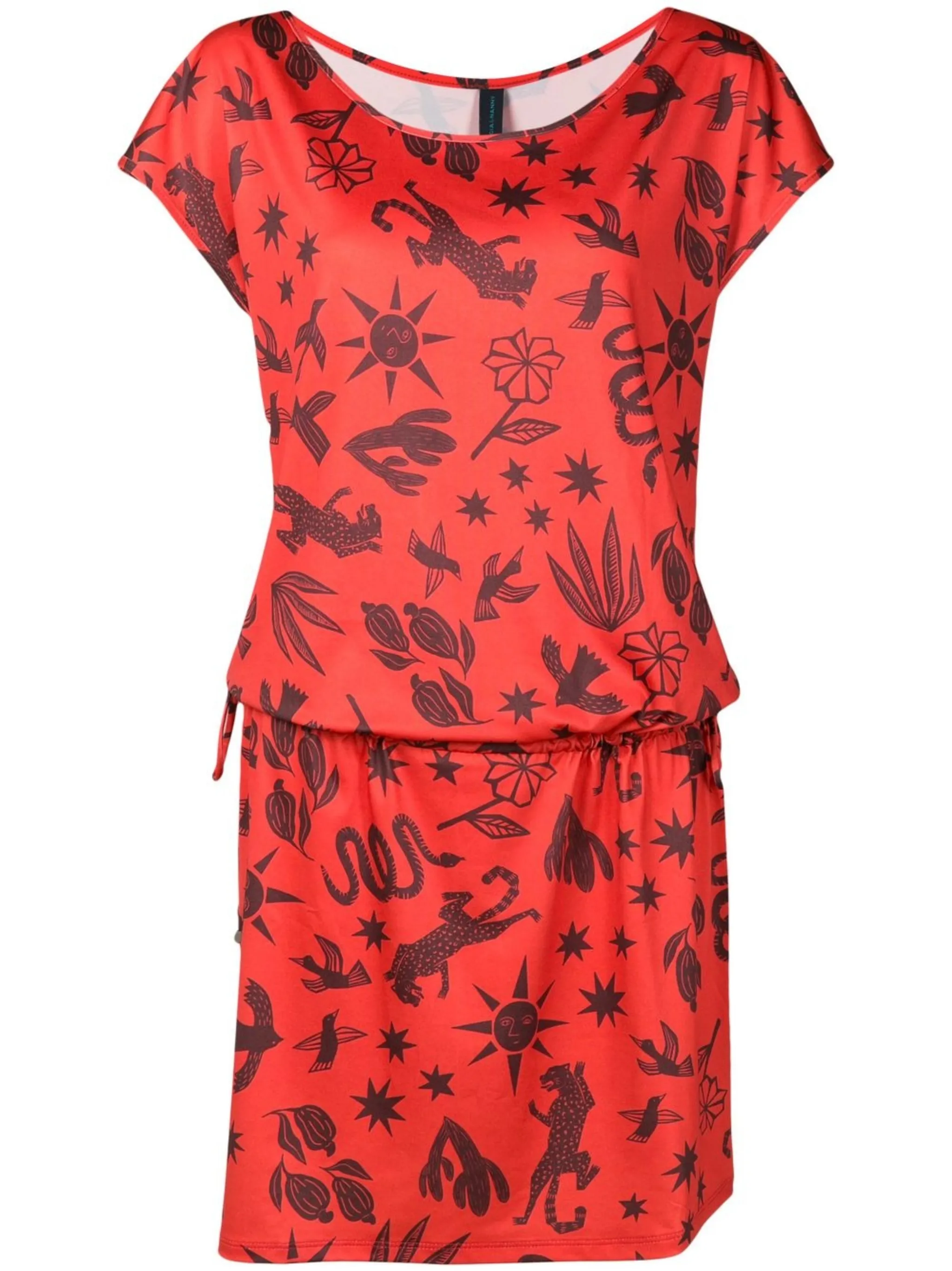 

Платье-футболка Shiva Estampado Lygia & Nanny, коричневый