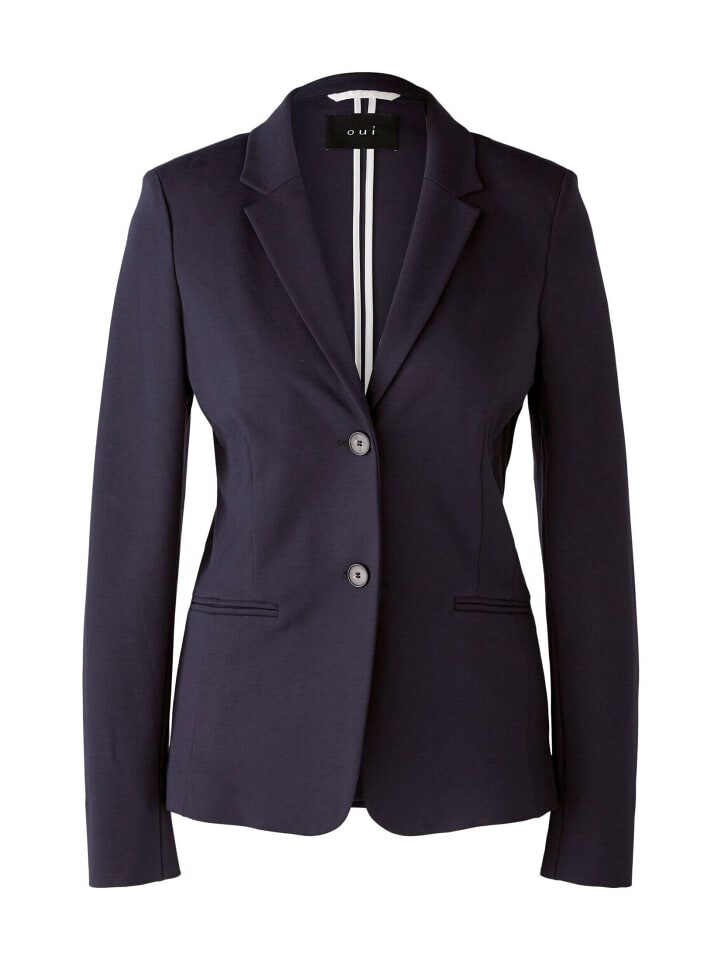 

Блейзер Oui CLOYEE Heavy Jersey, цвет darkblue