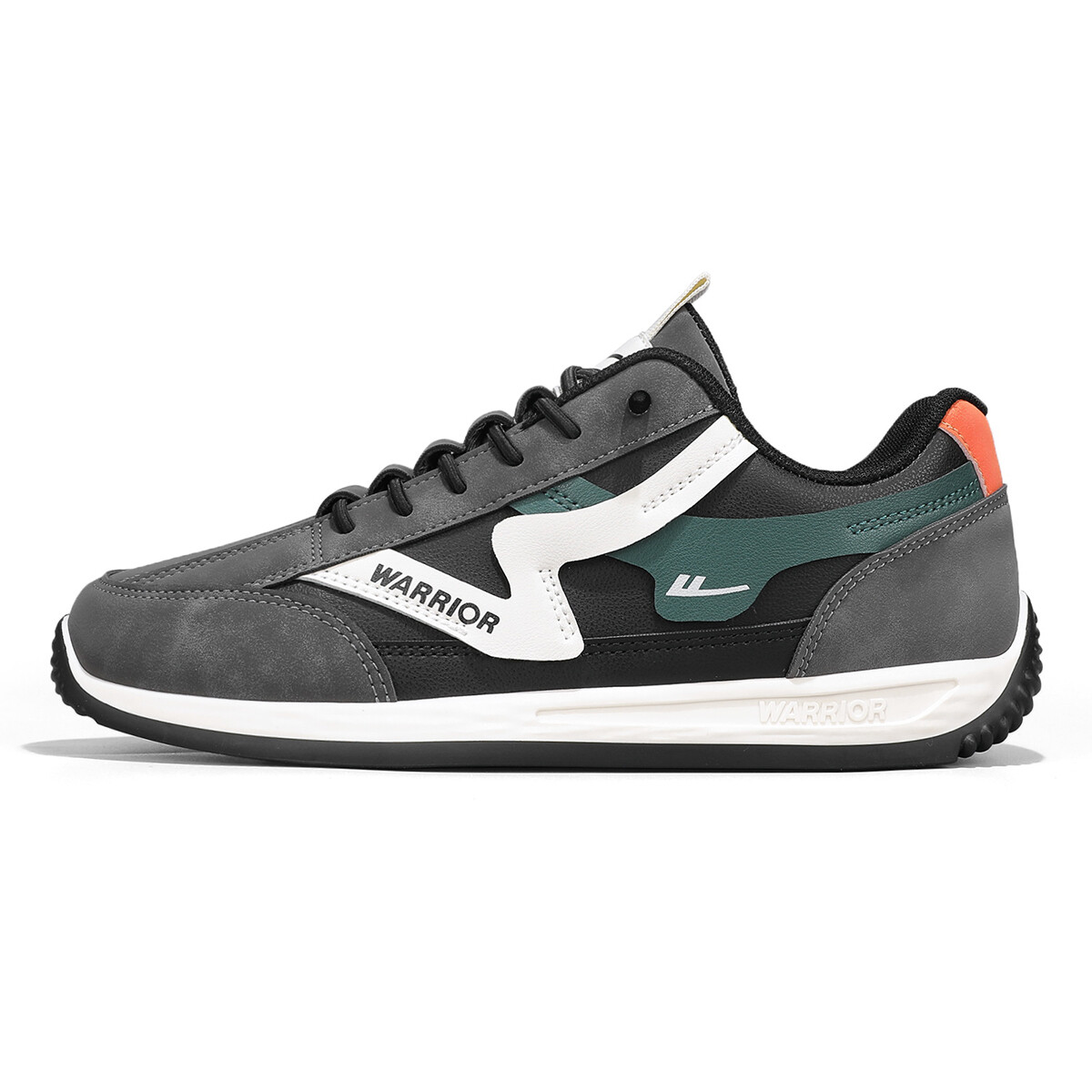

Кроссовки WARRIOR Skateboarding Shoes Men Low-top Beige/green, зеленый