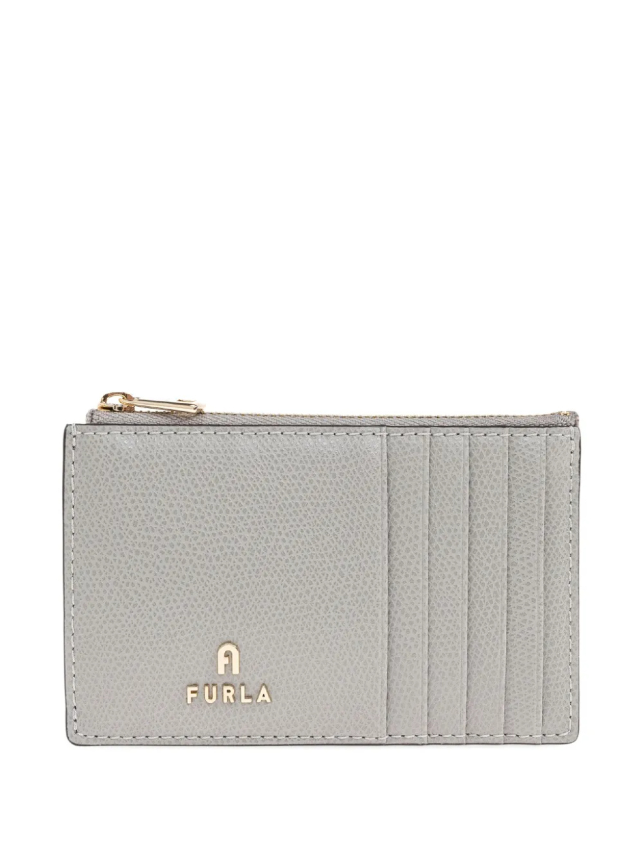 

Кардхолдер Furla с застежкой-молнией, серый