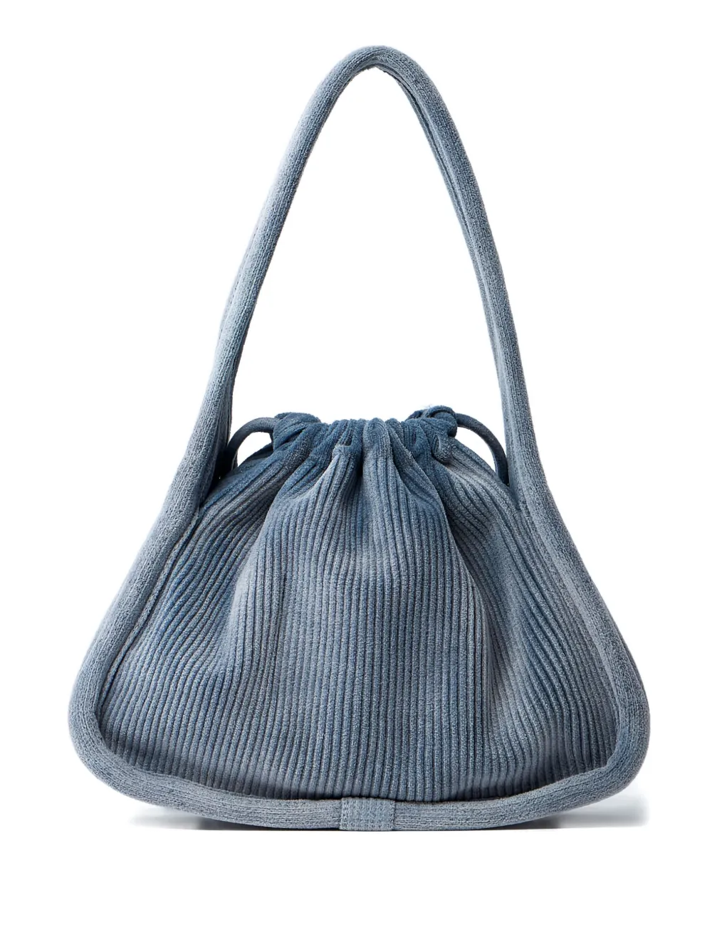

Маленькая сумка-тоут Ryan с кулиской Alexander Wang, синий