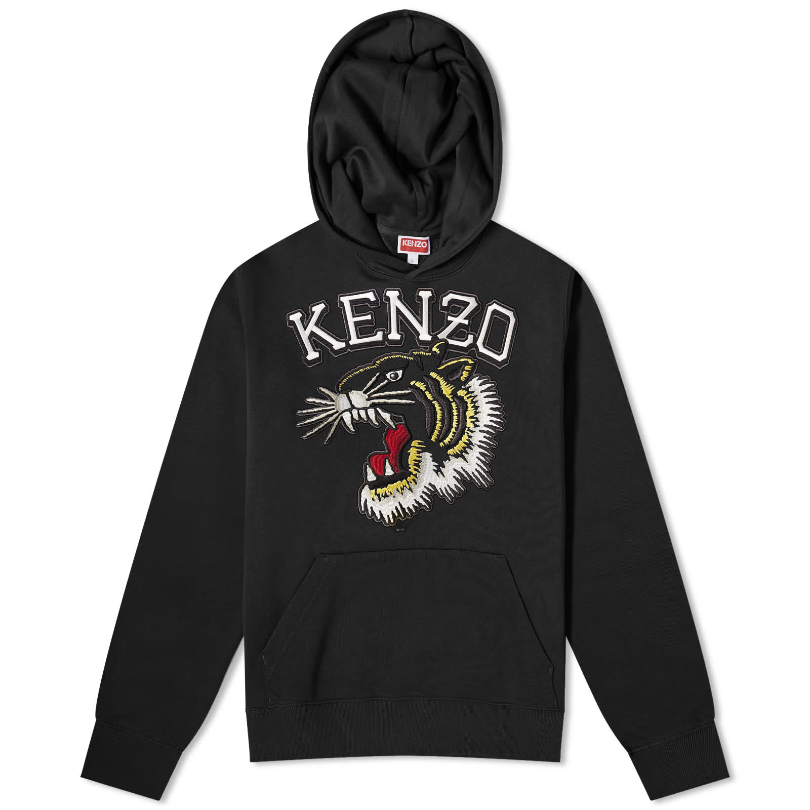 

Худи Kenzo Tiger Varsity Slim Popover, черный