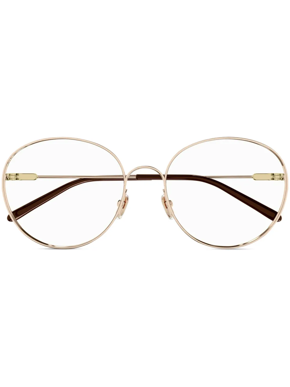 

Очки с логотипом Chloé Eyewear, золотой