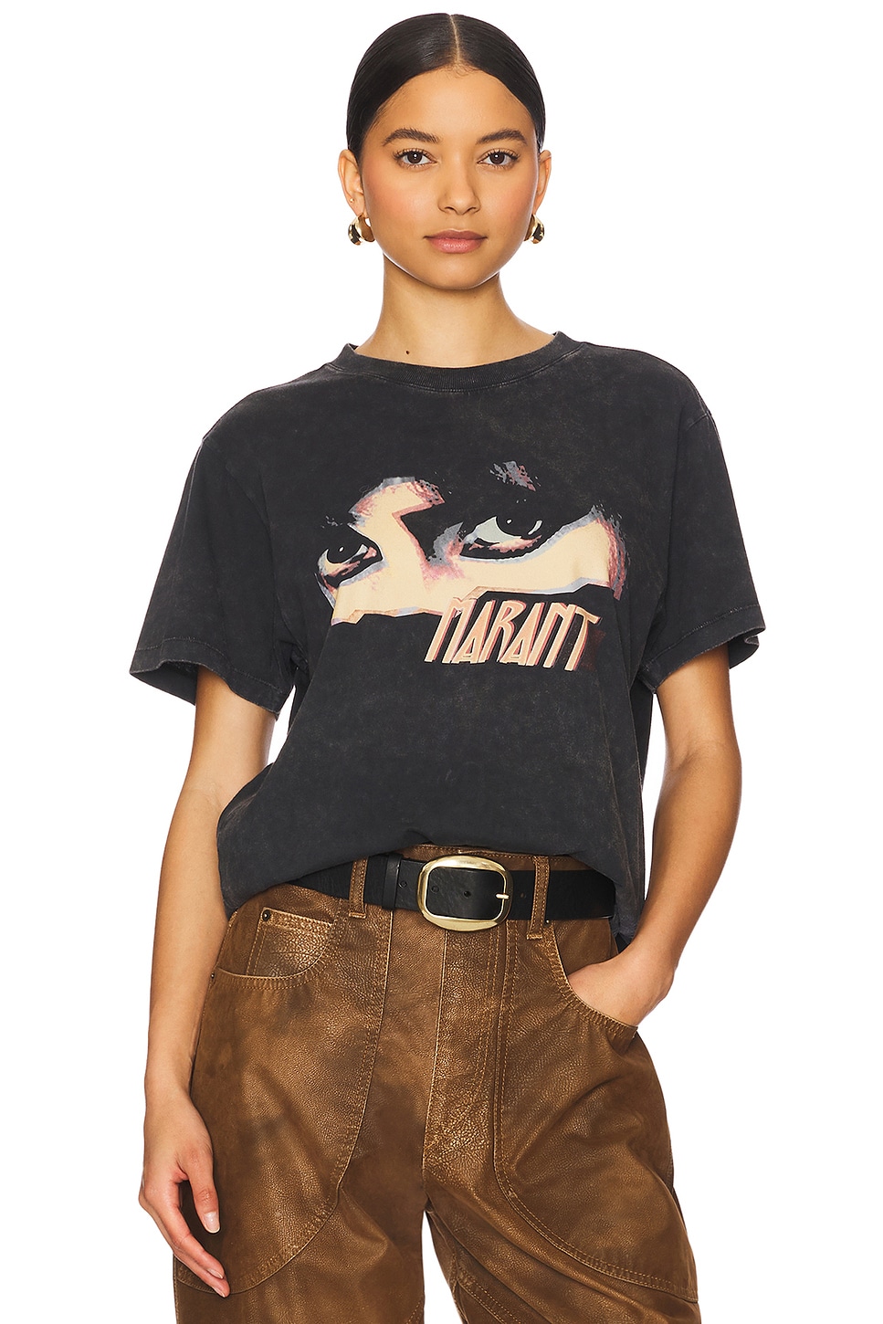 

Футболка Zoeline Isabel Marant Etoile, faded black