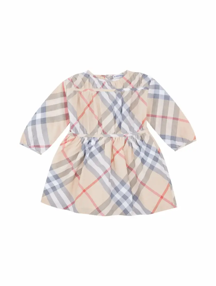 

Хлопковое платье Vintage Check Burberry, мультиколор