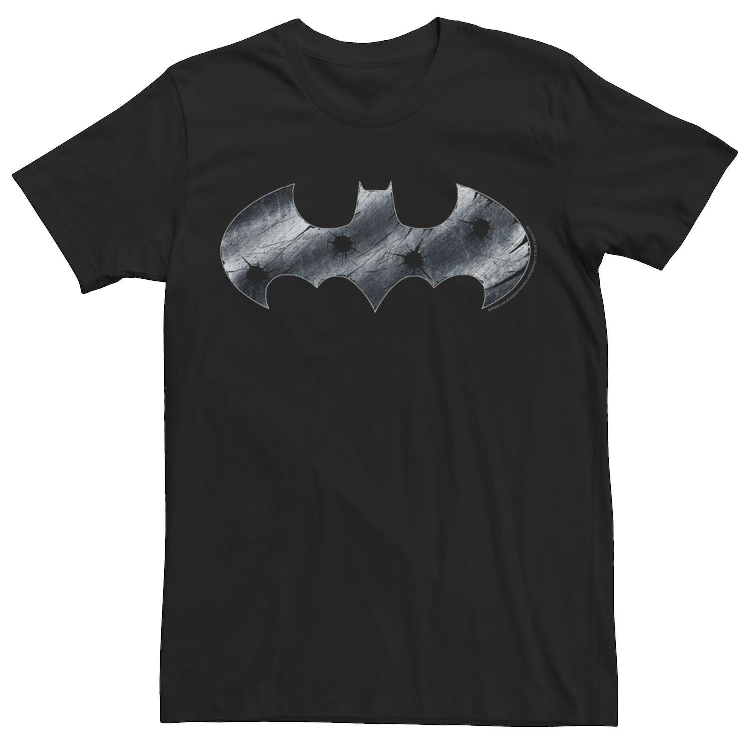

Мужская футболка с логотипом Batman Steel Steel DC Comics