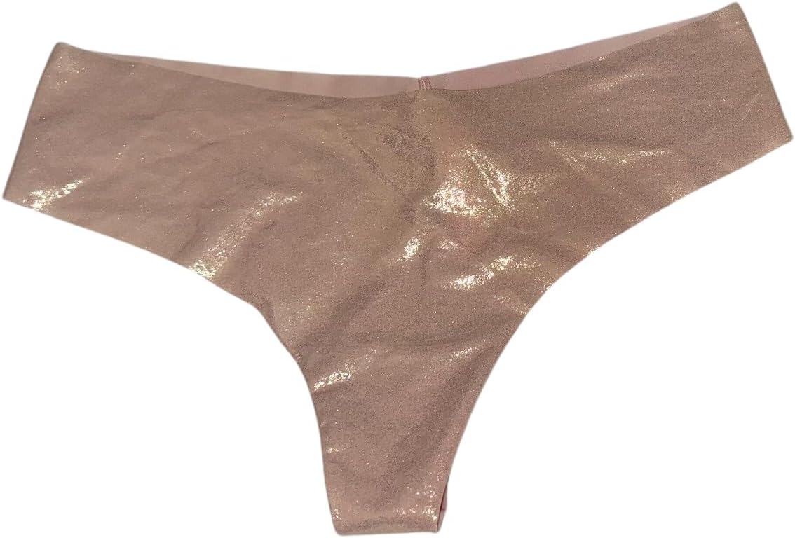 

Блестящие стринги Victoria's Secret Smooth No Show, цвет розово-розовый, новинка, Pink