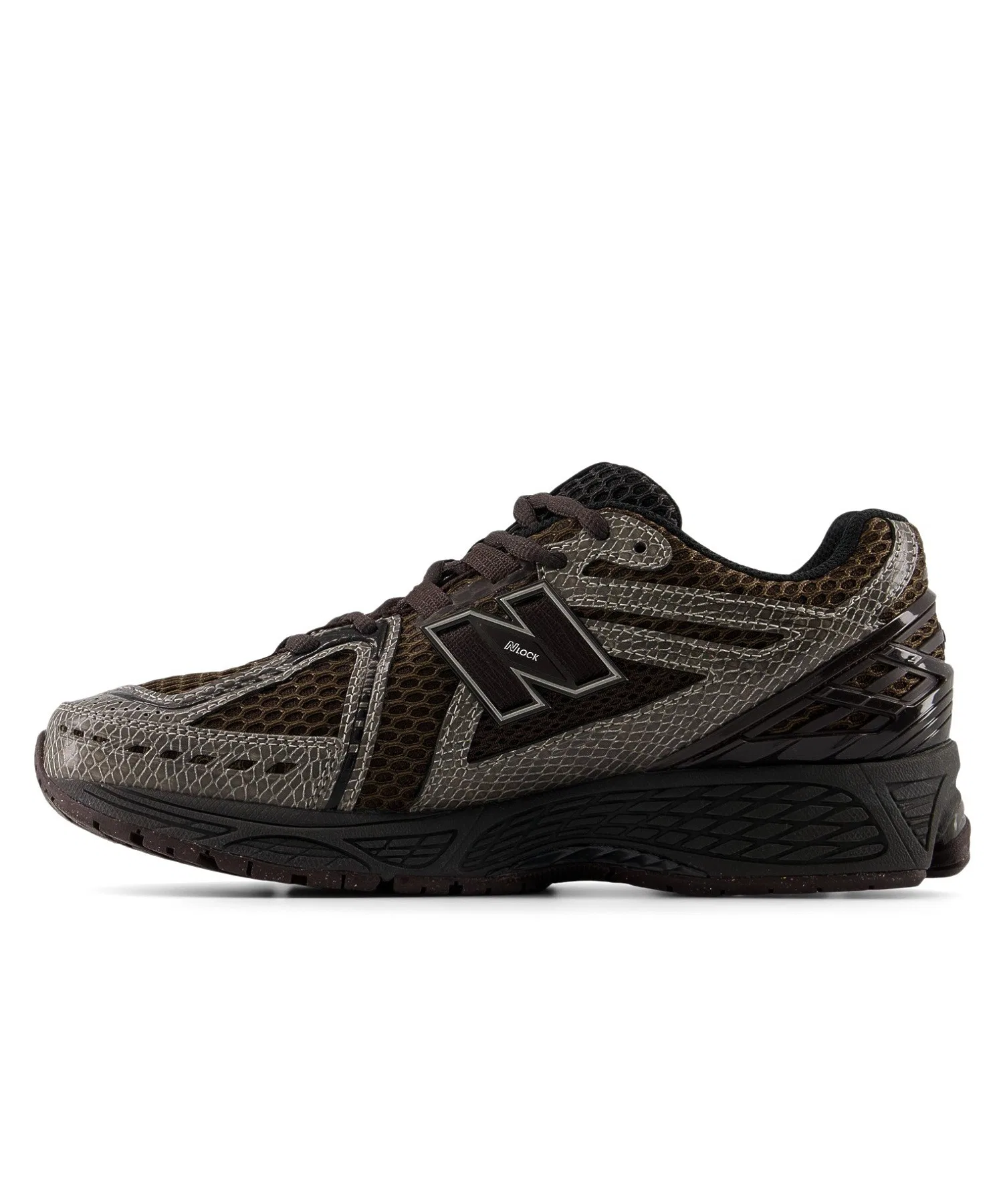 Унисекс кроссовки из кожи New Balance U19062NQ коричневые