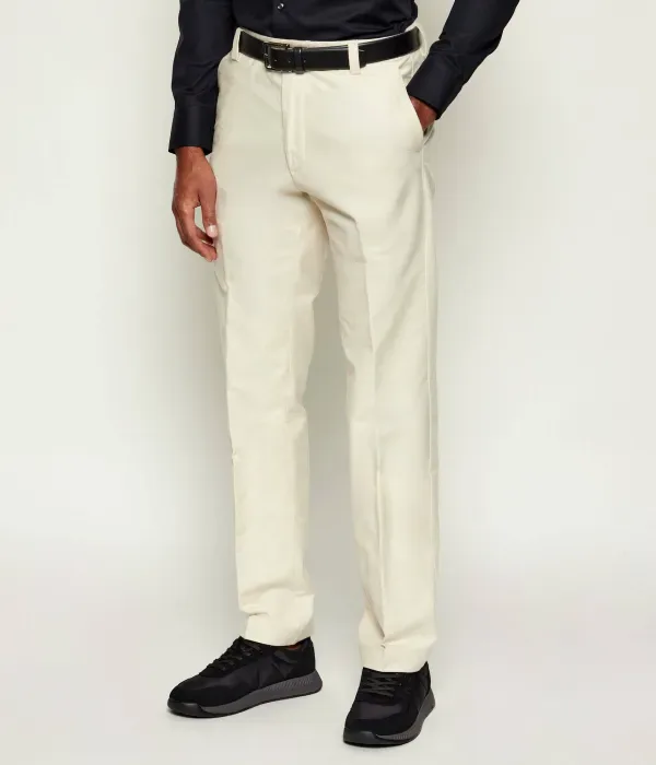 Брюки чинос C-Kent straight fit Boss, бежевый