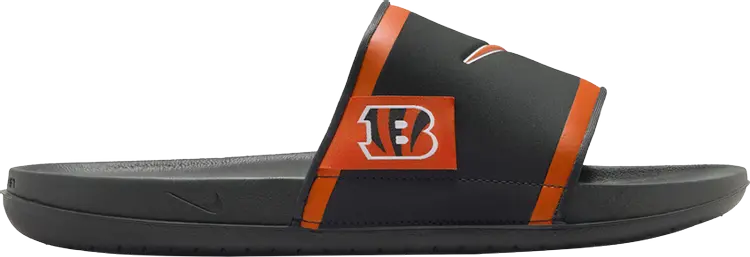 

Кроссовки NFL x Offcourt Slide 'Cincinnati Bengals', черный